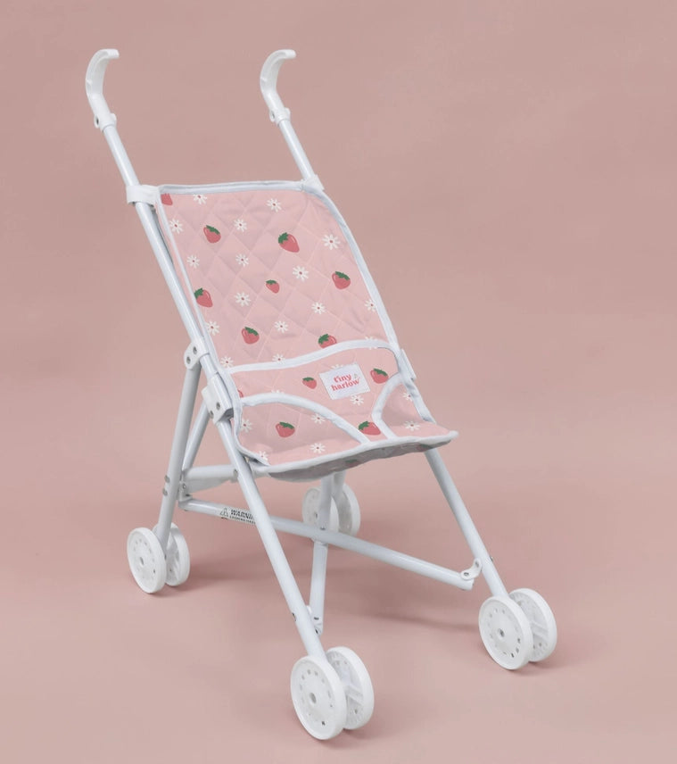 Folding Dolls Stroller - Strawberry Picnic