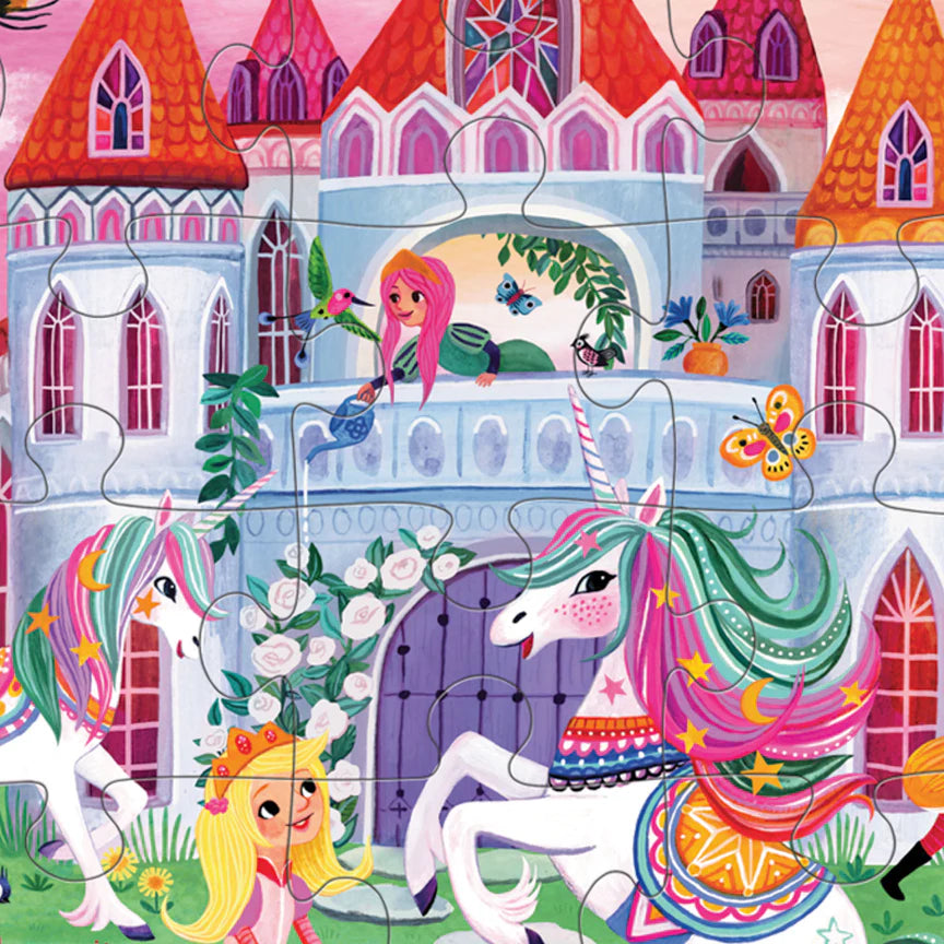 Classic Floor Puzzle 36 pc - Unicorn Castle