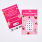 Strawberry Cupcake Themed Nail Stickers