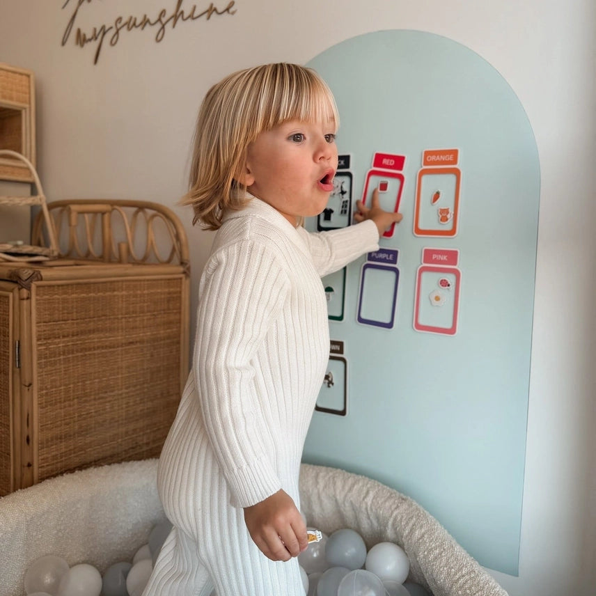 Magnetic Colour Sorting Jars | Montessori Sorting Jars