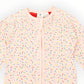 Sprinkles Zip Cotton Romper - Pink