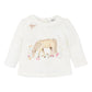 Winnie Pony  L/S Tee - Cream