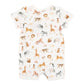 Billie S/S Zipsuit - Billie Print