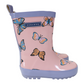Butterfly Gumboots - Pink