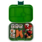 Yumbox Original 6 Compartment Bento Box - Green - Monster