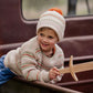 Stripe Knitted Beanie - Wild Side Stripe