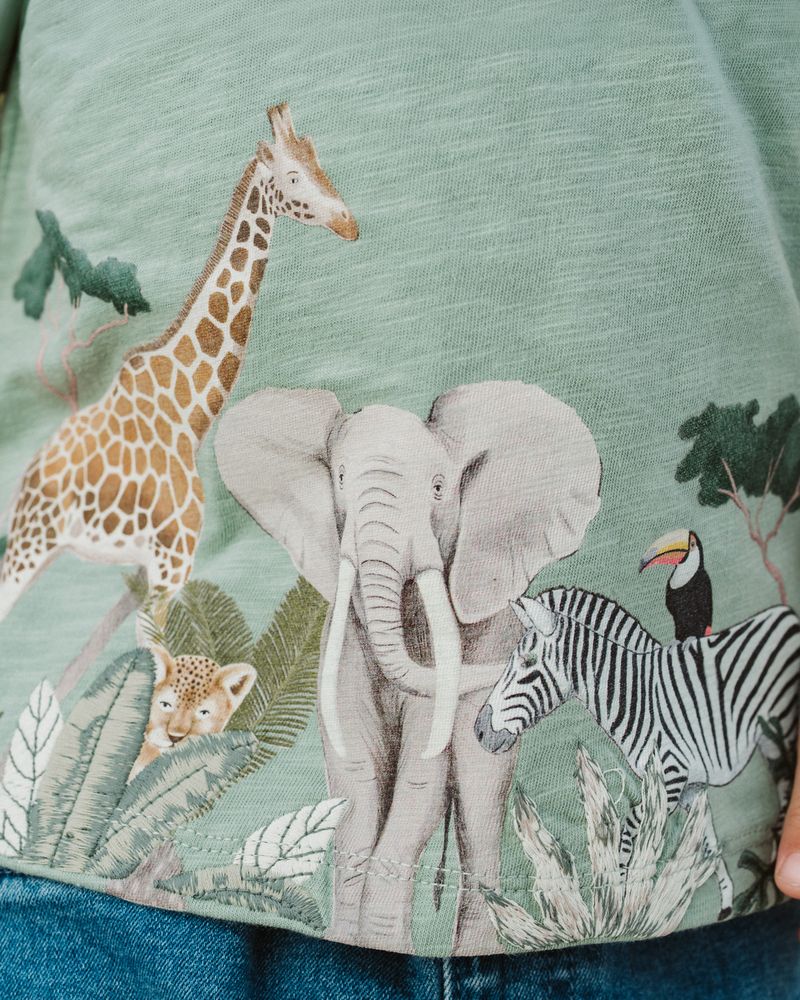 Sway Jungle Tee - Sage