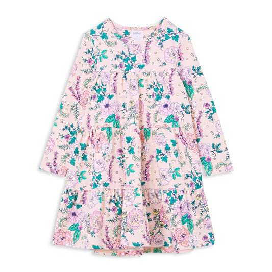 Tiered Dress - Whimsical Print