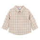 Isaac Check Shirt - Natural Check