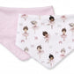 Bandana Bibs 2pk - Ballerina