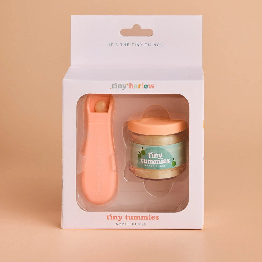 Tiny Harlow Tiny Tummies Dolls Food Jar - Apple Puree