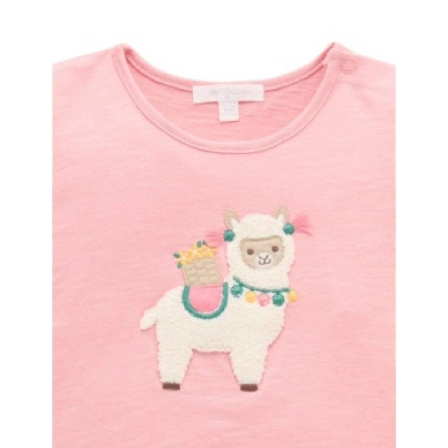 Ruffle Tee - Papaya