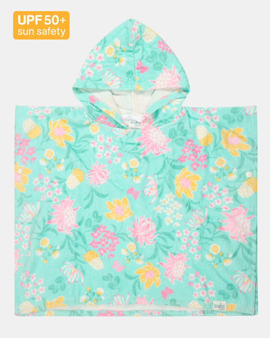 Toshi Hooded Towel - Waratah Mint