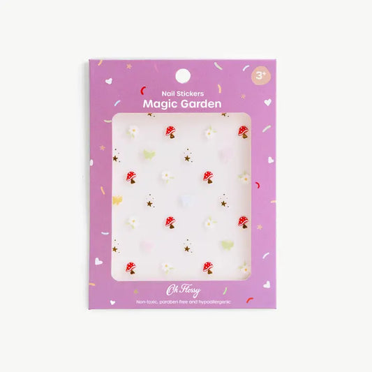 Oh Flossy Nail Stickers - Magic Garden