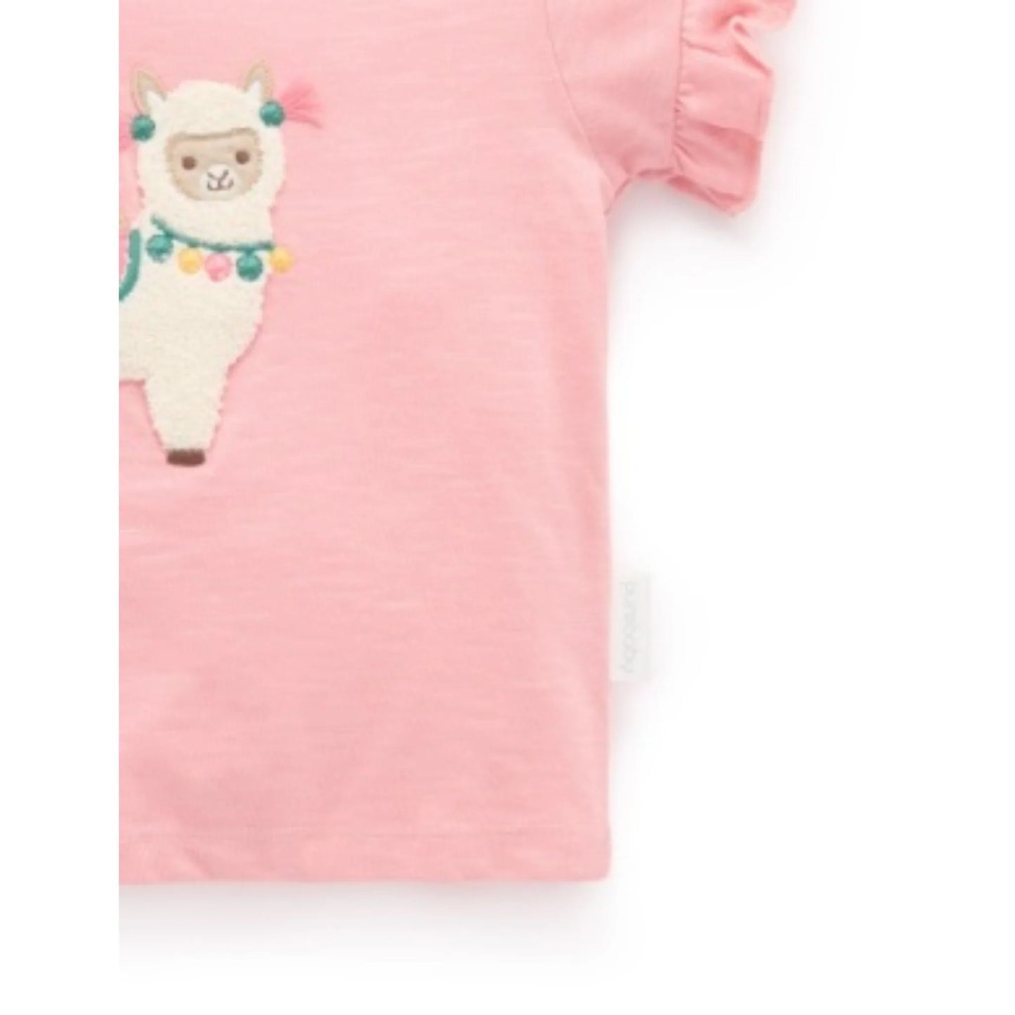 Ruffle Tee - Papaya
