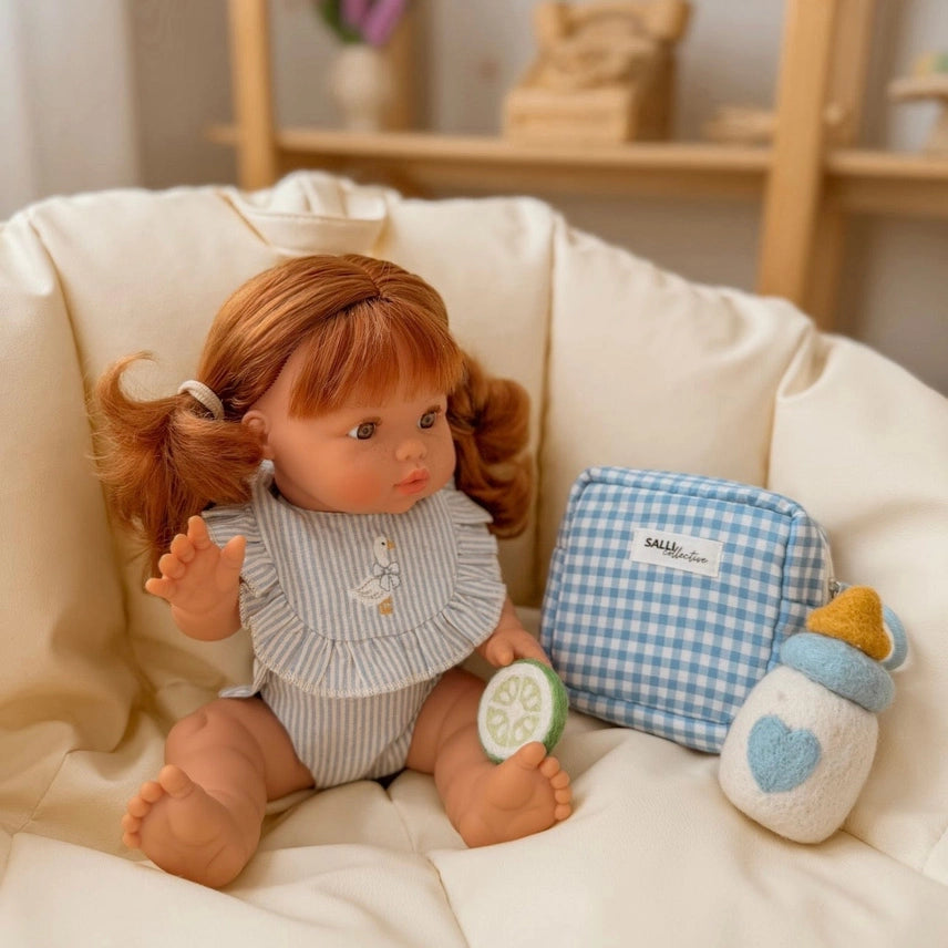 Dolly Lunch Pack - Blue Gingham