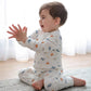 Organic Cotton Growsuit - Sea