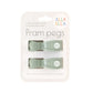 Pram Pegs 2 Pk - Sage