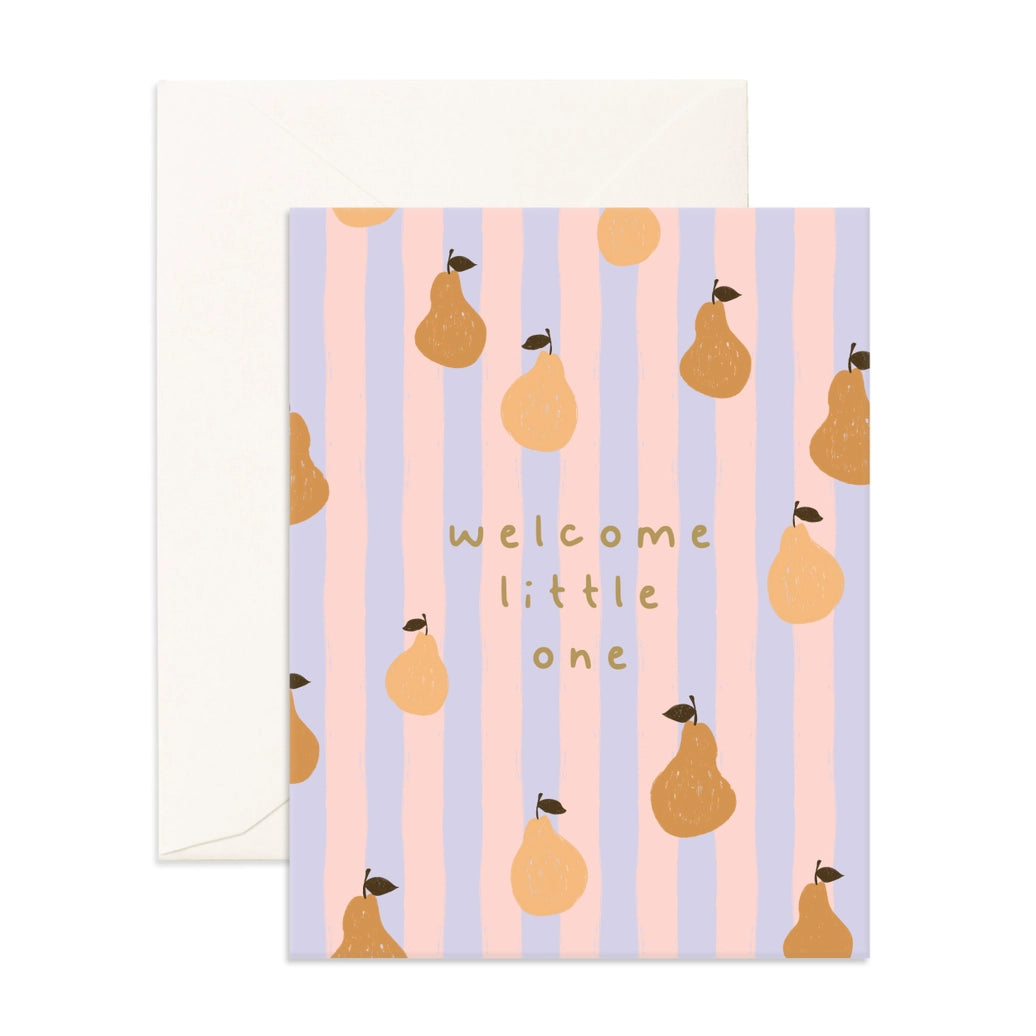 Crad - Welcome Little One Pears