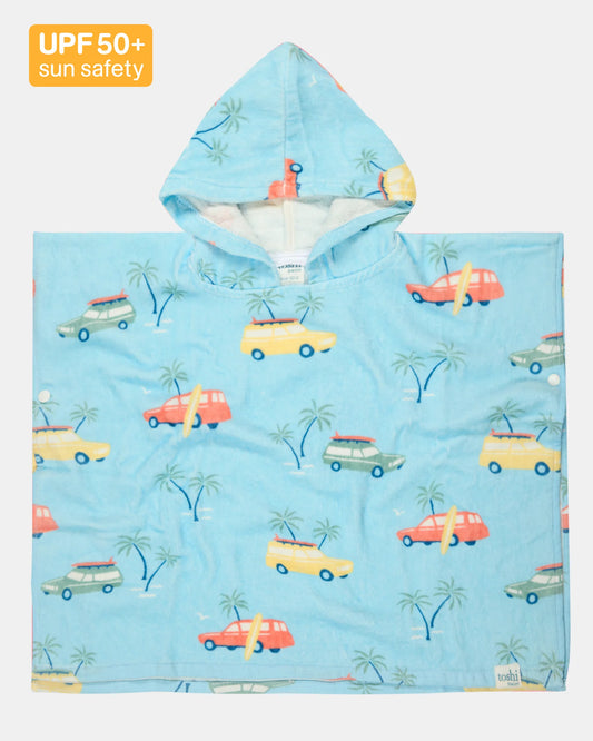 Toshi Hooded Towel - Swell Seekers Sky
