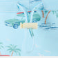 Toshi Swim Flap Cap - Swell Seekers Sky