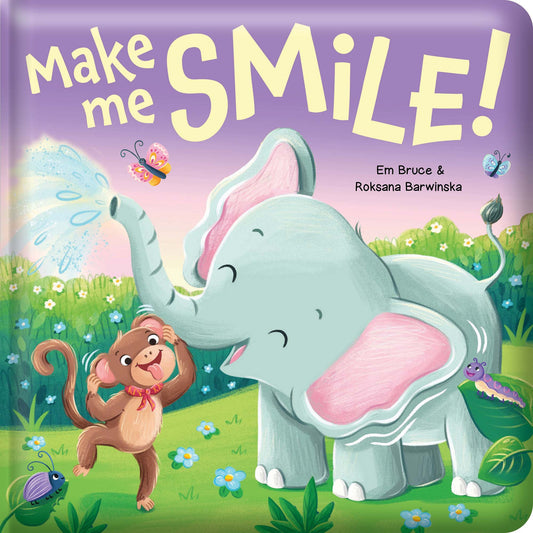 Padded Board Book - Make Me Smile