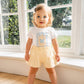 Libby Check Shorts - Yellow check