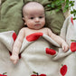 Apple Pie Baby Blanket