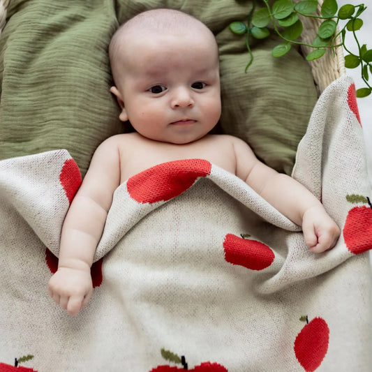 Apple Pie Baby Blanket