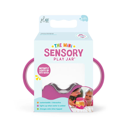 Mini Sensory Play Jar - Pink