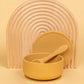 Silicone Suction Bowl w Lid & Spoon - Tan