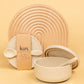 Silicone Suction Bowl w Lid & Spoon - Vanilla