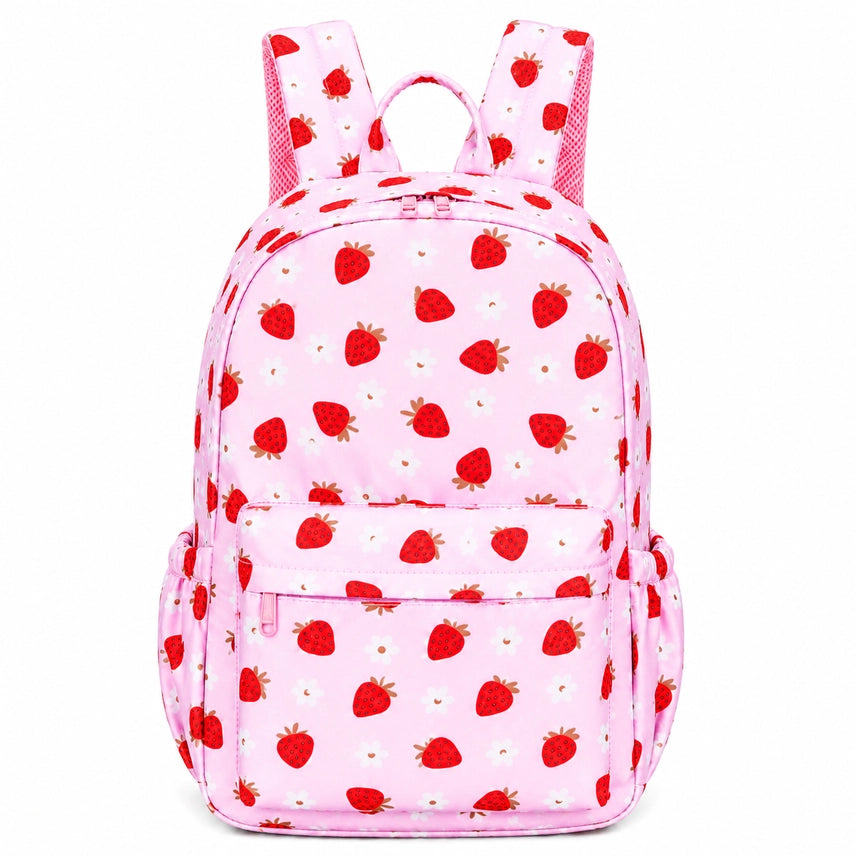 Junior Kindy/School Backpack (Extra Deep) - Strawberry Fields