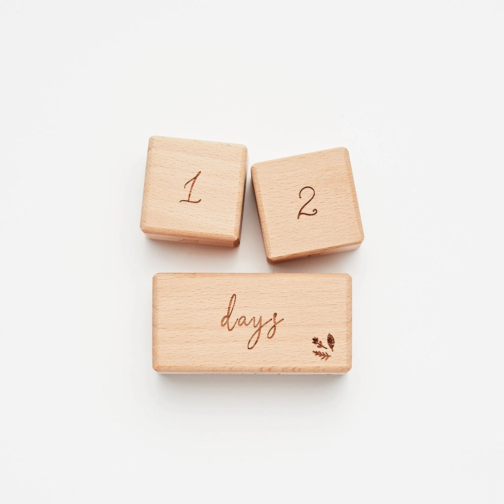 Milestone Wooden Block Set