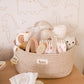 Cotton Rope Nappy Caddy Organiser