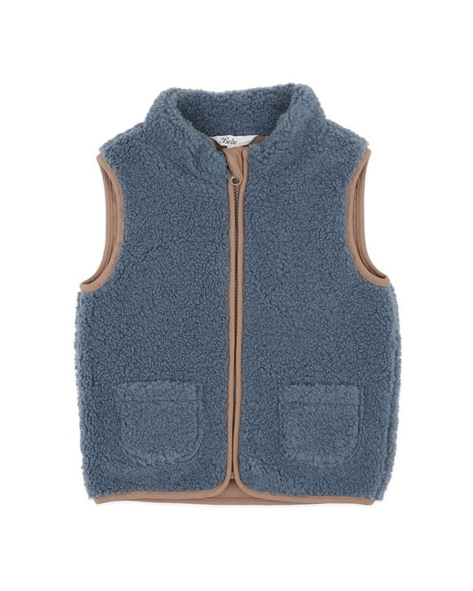 Sherpa Vest - Blue