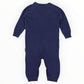 Tractor Knit Romper - Navy