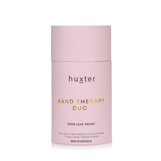 Hand Therapy Duo - Pale Pink Fern Leaf Peony