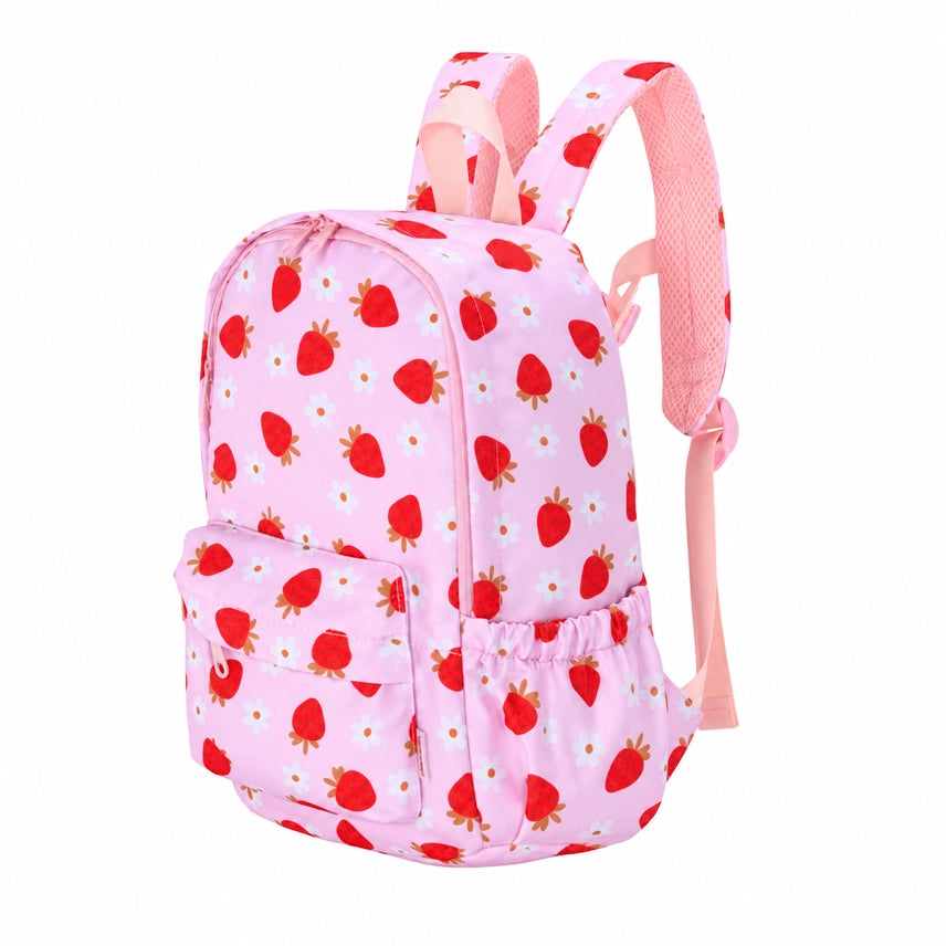 Mini Toddler Daycare Backpack - Strawberry Fields