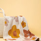 Organic Cotton Knitted Blanket - Bloom