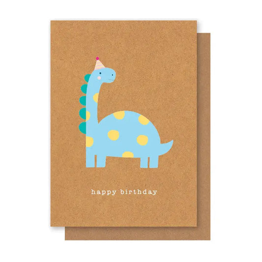 Dinosaur Birthday Card