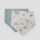 Jersey Bibs 2 Pack - Savanna Giraffe