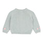 Molly Cardigan w Hand Embroidery - Sage Marl