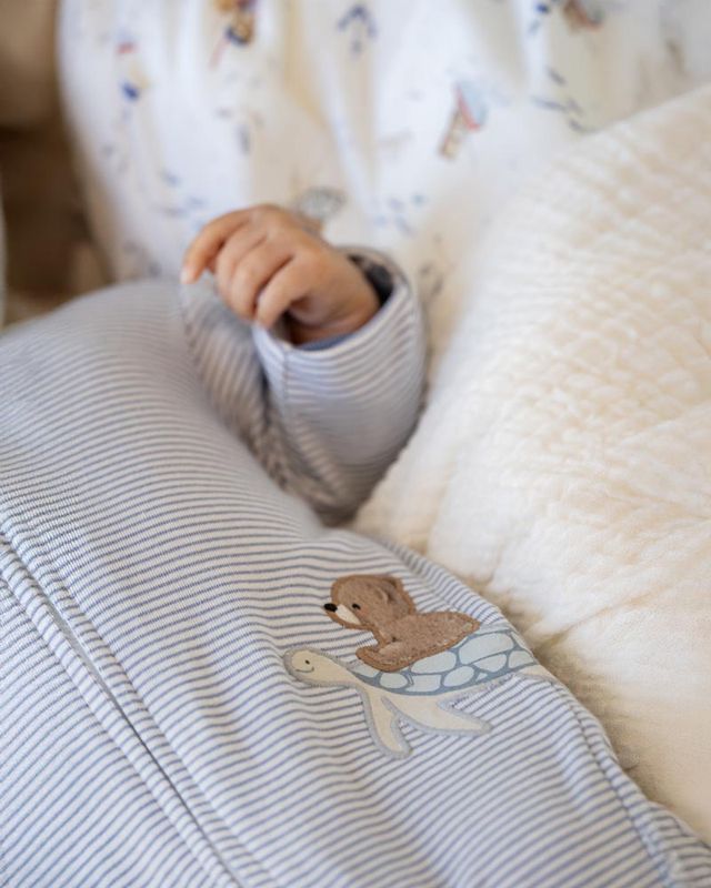 Axel Stripe L/S Zipsuit - Axel Stripe