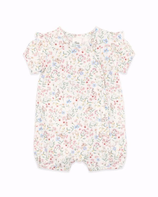 Bonnie S/S Zipsuit - Bonnie Print