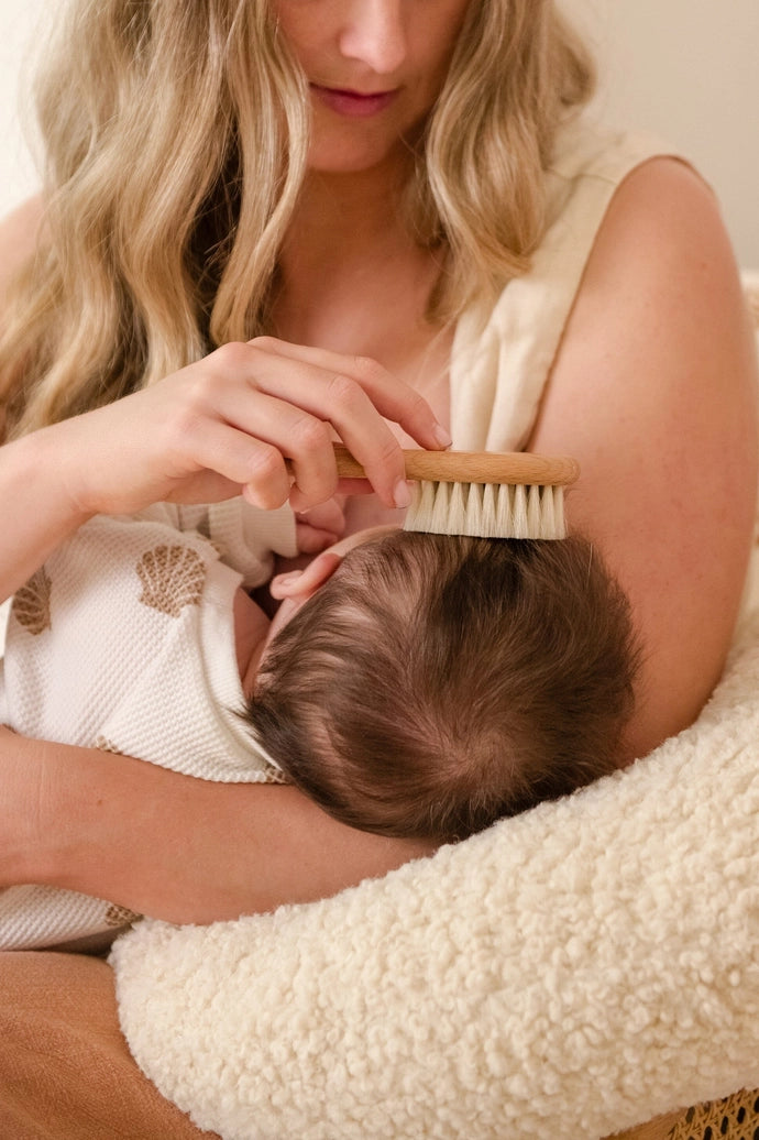 Wooden Baby Brush & Comb Set