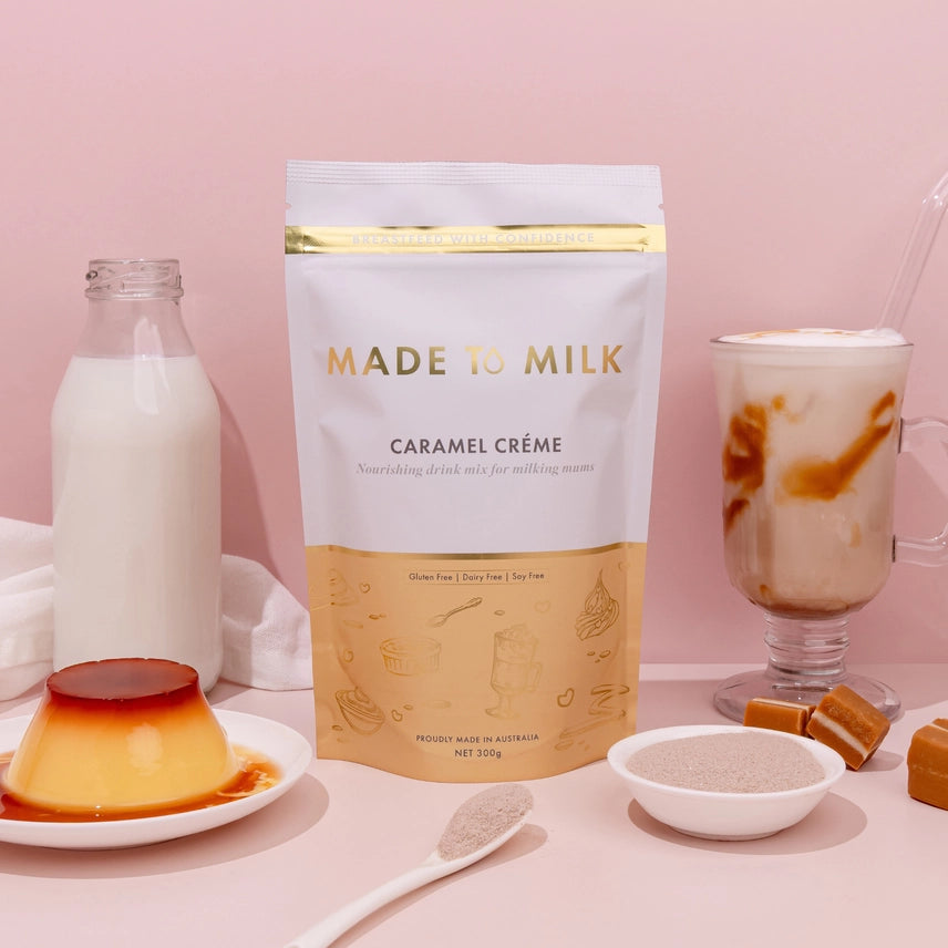 Caramel Creme Lactation Drink - Gf, Df, Sf