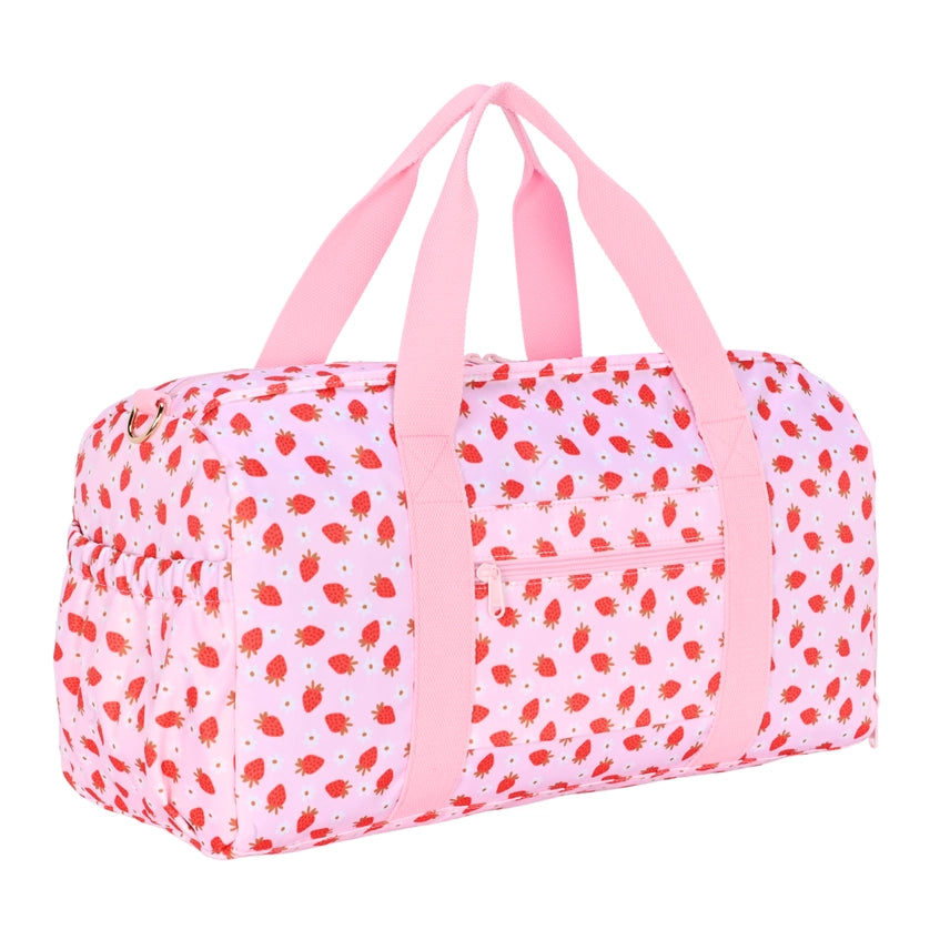 Weekend/Sport Duffle Bag - Strawberry Fields