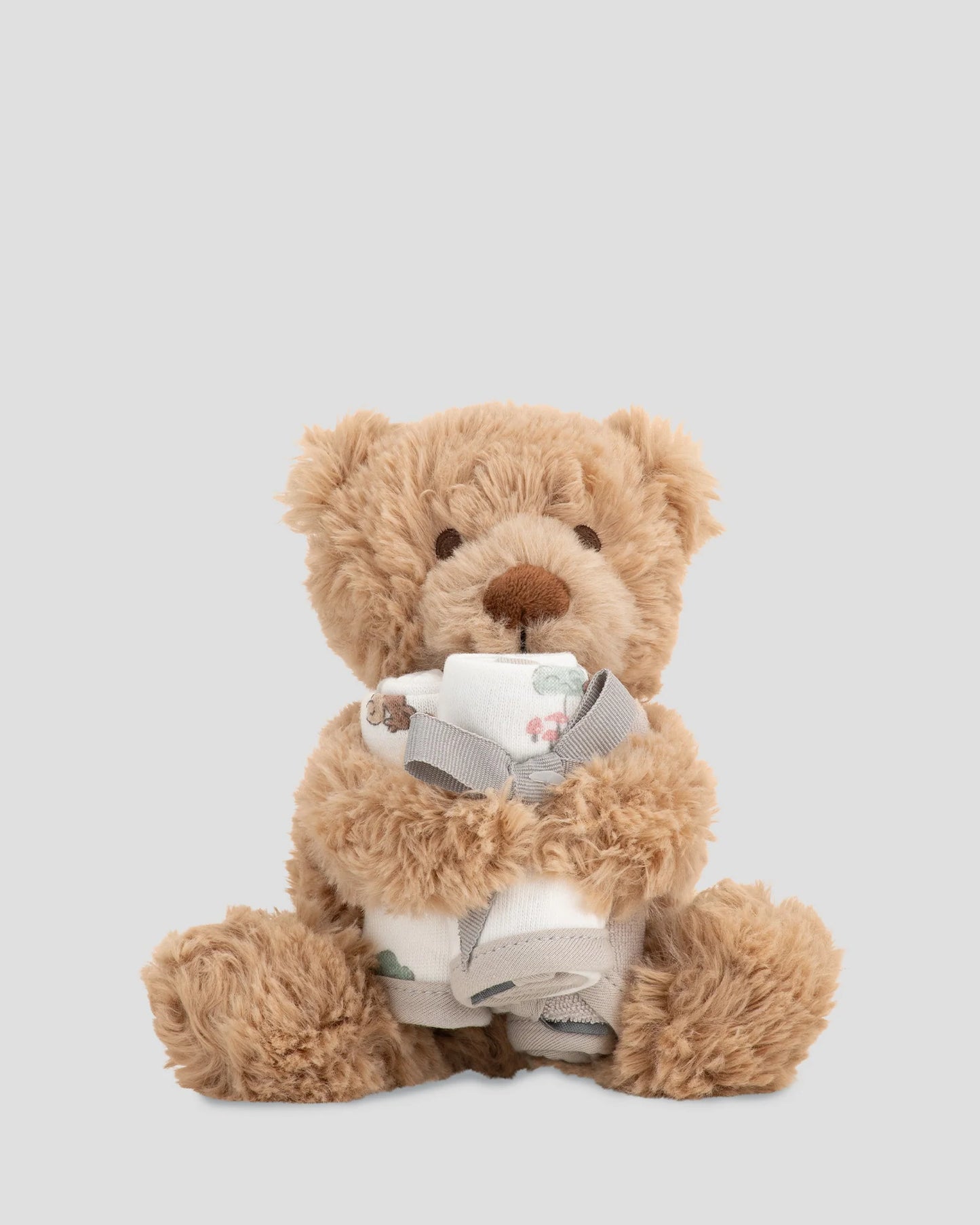 Soft Plush Toy & Face Washers - Willow Bear