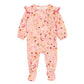 Wild Horses L/S Zip Onesie - Wild Horses Print